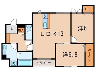 ミーティアハウスの物件間取画像